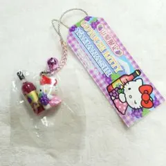 ハローキティ アイスクリーム コーン ストラップ CoolSweets 限定 ハローキティ アイスクリーム コーン ストラップ CoolSweets 限定