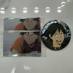 ハイキュー 山口忠 ビスケット缶バッジ ウエハース