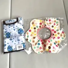 お食事エプロンとスタイセット