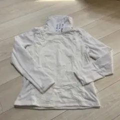 ハイネック長袖 ホワイト