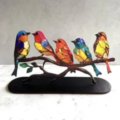 61 鳥 スタンドハチドリ オーナメント お洒落 飾り インテリア 玄関