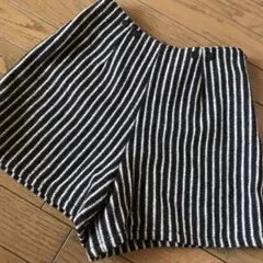 【美品】ウールショートパンツ　ハイライズパンツ　ショートパンツ　脚長効果♡