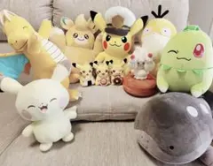 【新品未使用】ポケモンぬいぐるみ まとめ売り☆。.:＊・゜
