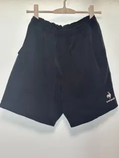le coq sportif 黒ネイビーハーフパンツ M(メンズ)