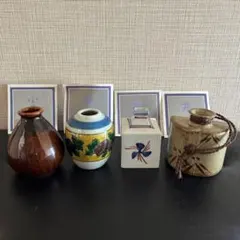 iΦ【18種】千趣会 一輪挿し 陶器製 つゆくさ 小さな花器シリーズ ③ iΦ【18種】千趣会 一輪挿し 陶器製 つゆくさ 小さな花器シリーズ ③