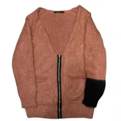 ピンク ロングスリーブ カーディガン サイズ1