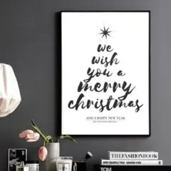 特大 A3サイズ！2枚目〜半額！ポスター インテリア クリスマス ツリー アート