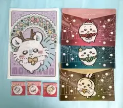 セブンイレブン　ちいかわ クリアファイル フラットケース　缶ミラー　うさぎ　他