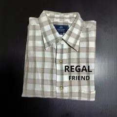 REGAL FRIEND チェック柄 半袖　Lのサムネイル