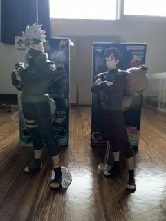 一番くじ NARUTO フィギュア カカシ　我愛羅 2体セットのサムネイル