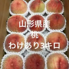 山形県産11 桃わけありのサムネイル