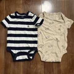 【単品購入も可】　Baby Gapロンパース　2点セット　半袖