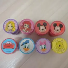 ディズニー キャラクター スタンプ 8個セット