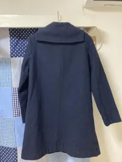 do family! セーラーカラー　コート　ネイビー　ウール　mサイズ