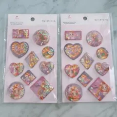 ♥ディズニー ラプンツェル 手描き ウォーターシール ２枚セット シール交換♥
