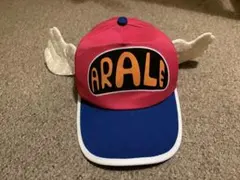 Dr.スランプ アラレちゃん ARALE キャップ ピンク ブルー 羽根付き