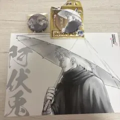 銀魂 阿伏兎 京王線 缶バッジ 特典ポストカード 歌舞伎町タワー 春の