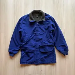 90s J.CREW ナイロンフリースフィールドジャケット USA製 着用感L