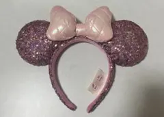 ディズニーランド ミニーのパルパルーザ カチューシャ ピンク