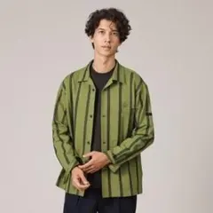 タケオキクチ 定価28600円 オープンカラー長袖シャツジャケットL　★45