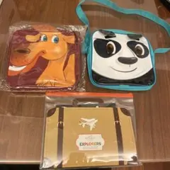 エティハド航空 ノベルティ 子供用 ポーチ