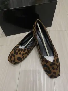 【新品未使用】❗️AZUL BY MOUSSY レオパード柄 フラットシューズ M