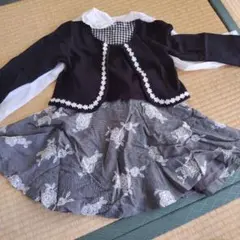 メゾピアノ　入学式　冠婚葬祭　120センチ3点セット#3月末まで特別価格