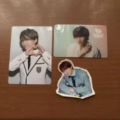 藤原丈一郎　シール、トレカ