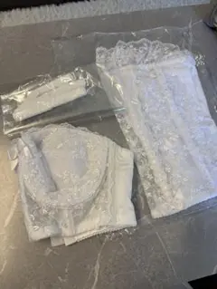 ホワイト ブライダルインナーセット 収納バッグ付き　タカミブライダル