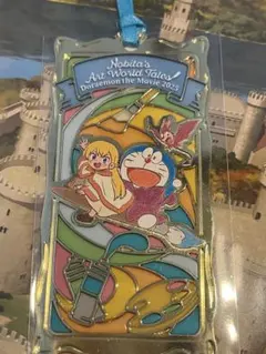 2025年ドラえもん映画 のび太の絵世界物語 ステンドグラス風しおり