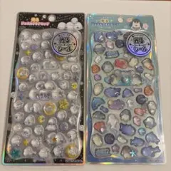 光るジュエルプチドロップシール☆2枚セット☆