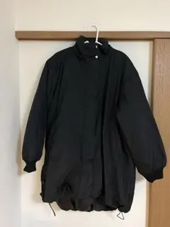 coca ウォッシャブル　中綿ロングブルゾン