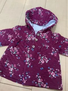 carter's 花柄フード付きアウター 80~85cm