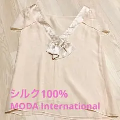シルク100%シフォンブラウス