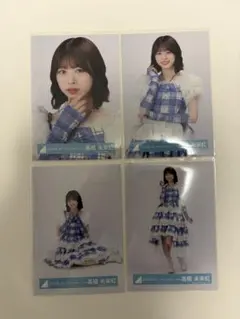 日向坂46 生写真 4回目のひな誕祭オープニング青衣装 髙橋未来虹