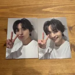 万博 EXPO 木村慧人フォトカード ノーマル2種セット