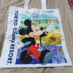 東京ディズニーリゾート☆トートバッグ☆お土産袋柄☆袋付