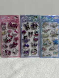 スパンコールパーティ　サンリオ 3パックセット