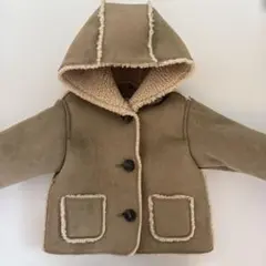 新品　ZARA ムートンジャケット　ベビー