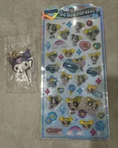 パワーパフガールズ うるちゅるポップシール サンリオキャンディチャーム