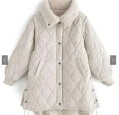 【美品】袖2wayキルティングジャケット