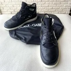 DOLCE&GABBANA ドルチェ&ガッバーナ　ハイカットレザースニーカーのサムネイル