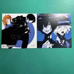 文豪ストレイドッグス 文スト 太宰、中也、十五歳 特典 イラストカード 2枚