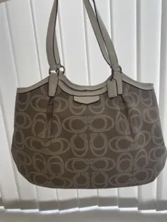 COACH ロゴパターン ショルダーバッグ