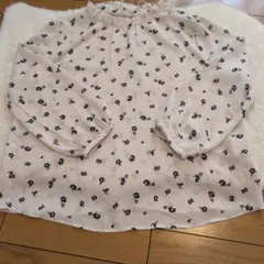 花柄フリル 長袖ブラウス　ロペピクニック　サイズ38