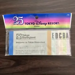 東京ディズニーランド チケットブック風メモ帳