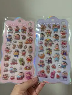 クレヨンしんちゃん ドロップシール