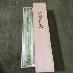 緑色の帯留め 箱なし