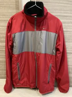 Nike ナイロンジャケット レッド/グレー/ブラック