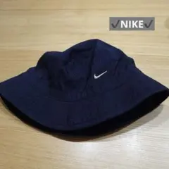 【Nike】 バケットハットブラックリバーシブル